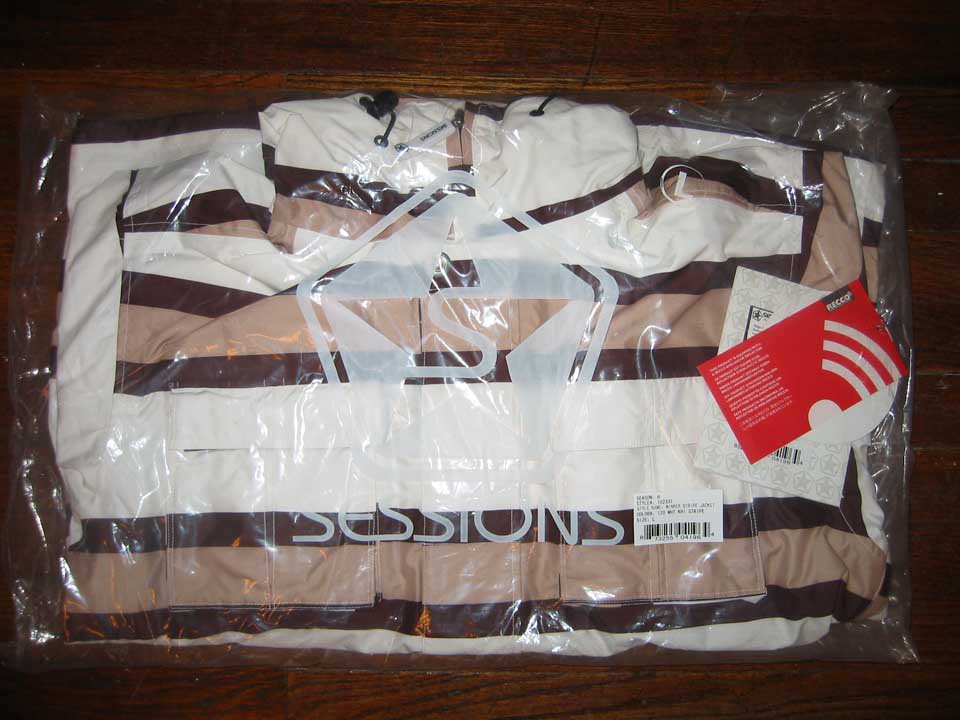 Sessions winker striped jacket