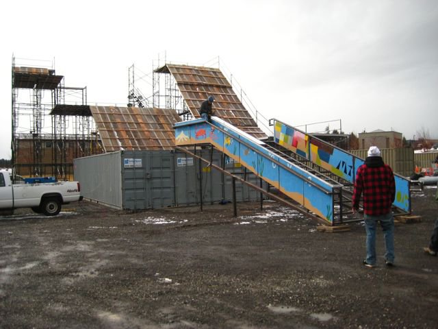 Bend Winterfest Construction