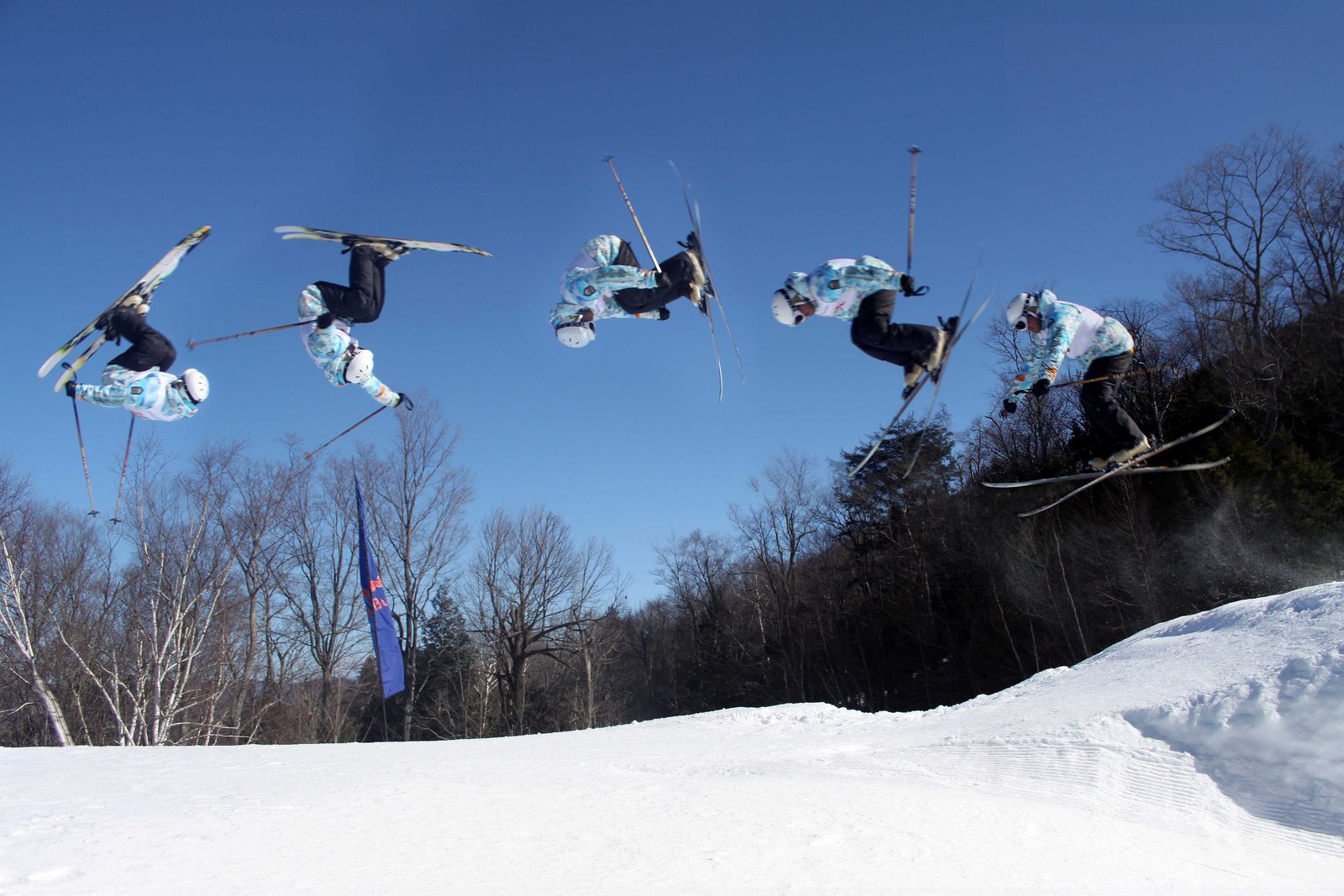 Front flip sequence