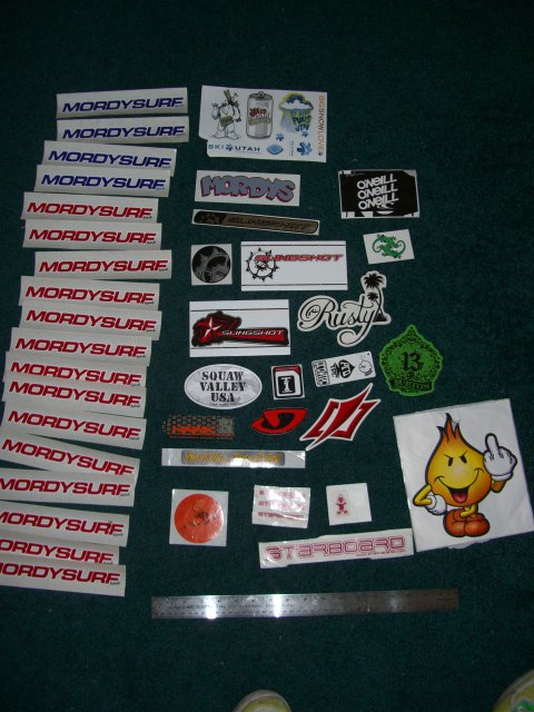 Previously owned Stickers