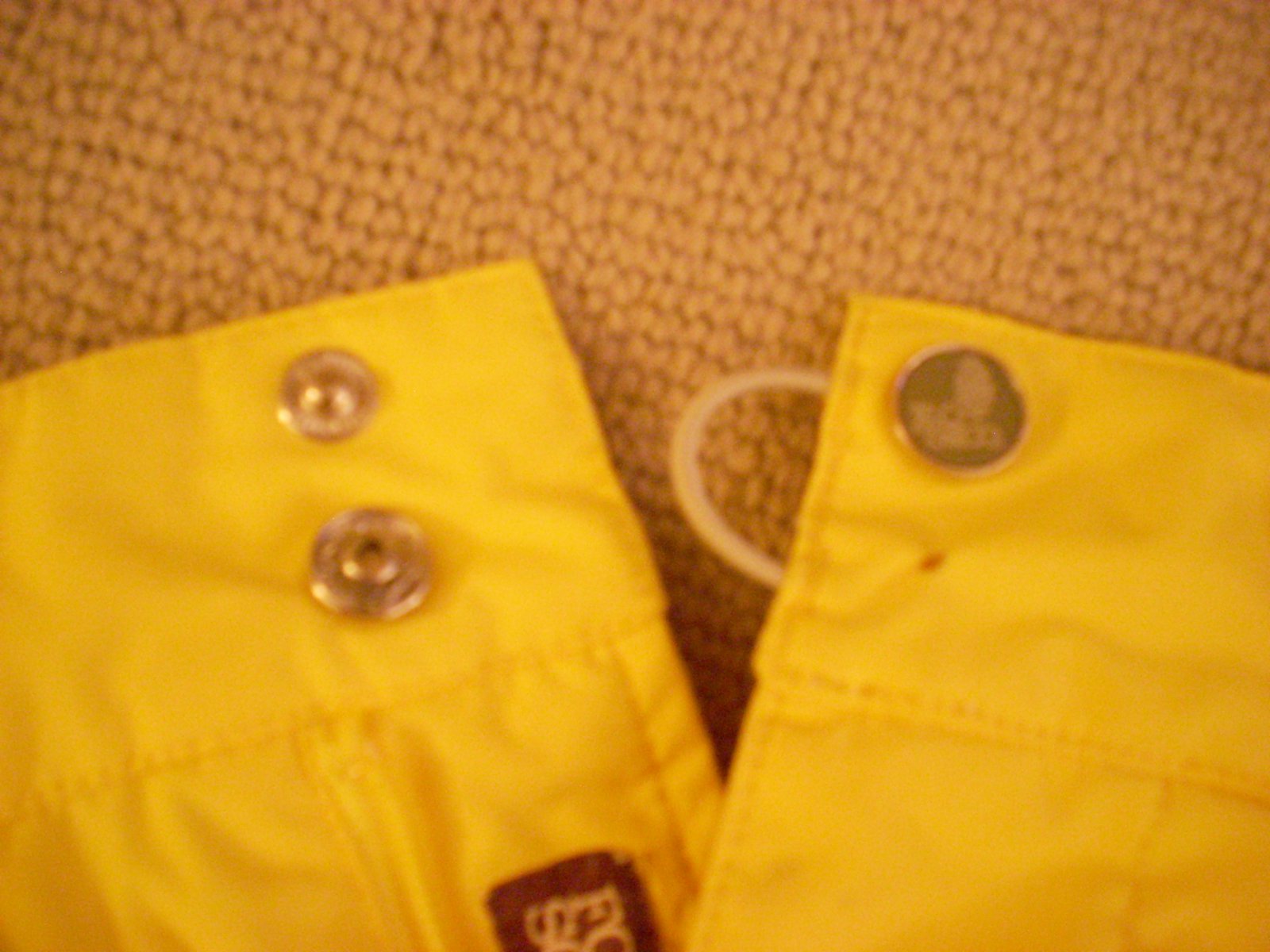 Yellow FourSquare Pants