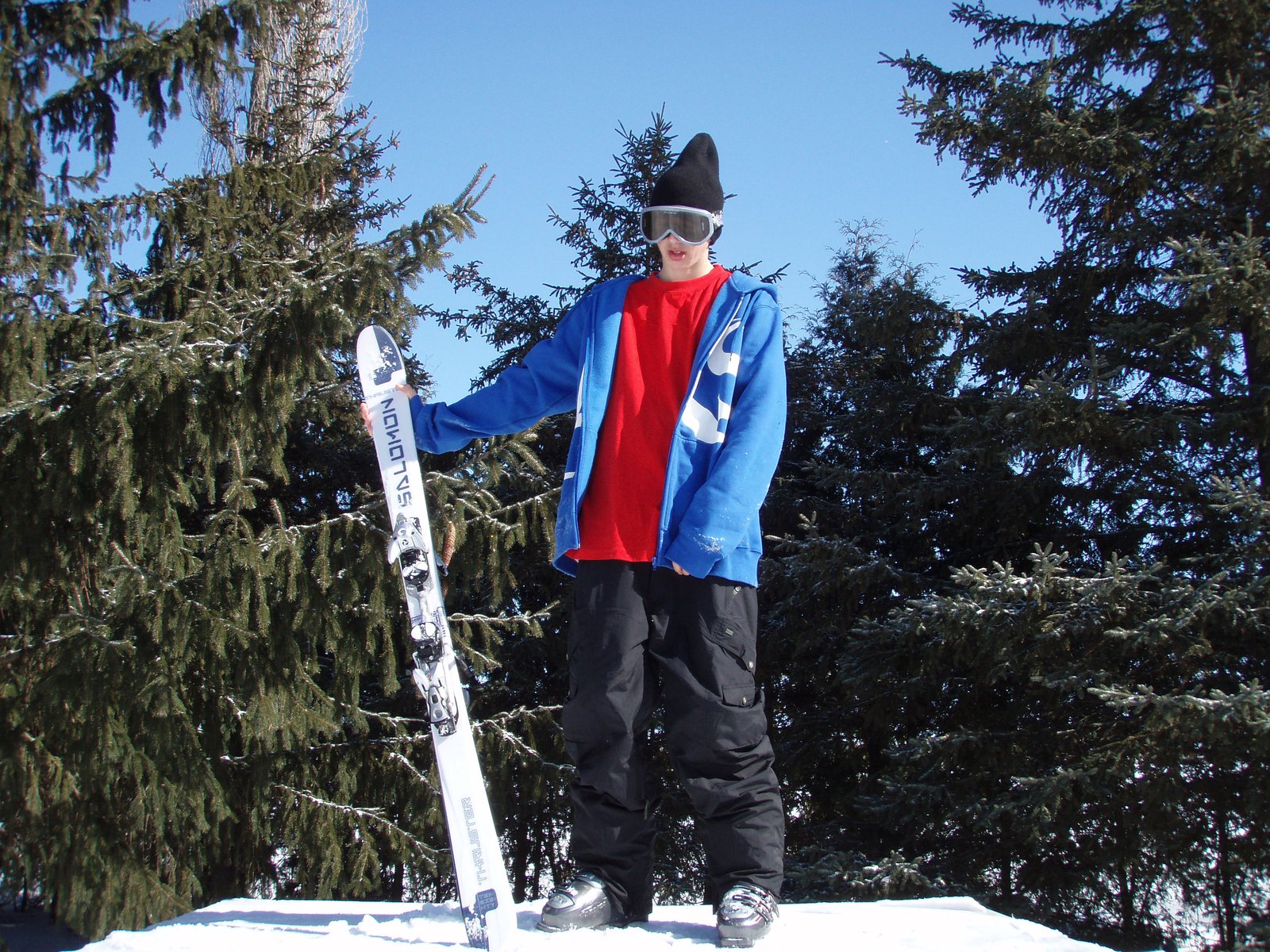 Me with my Ski