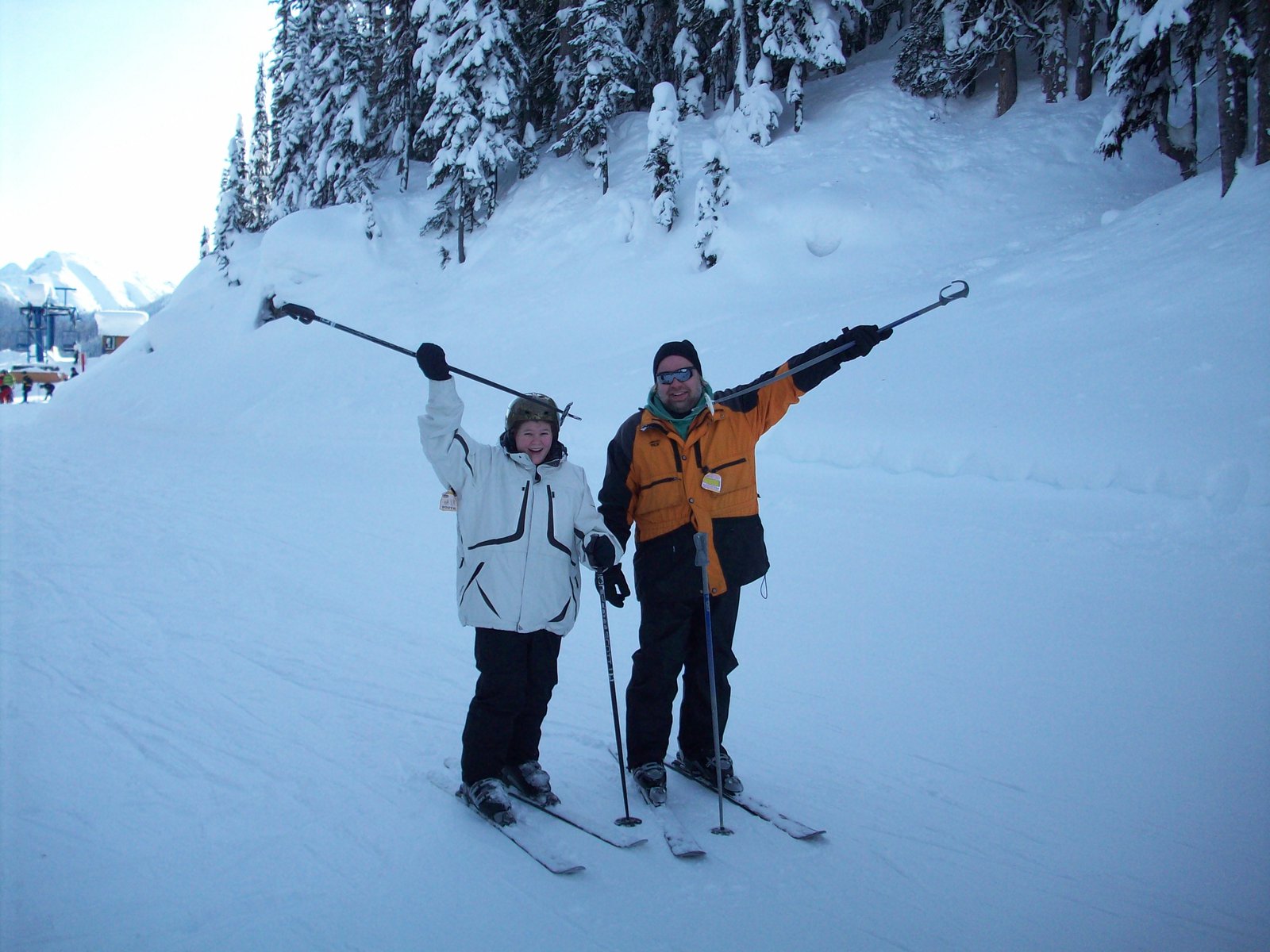 2008 ski trip to manning park