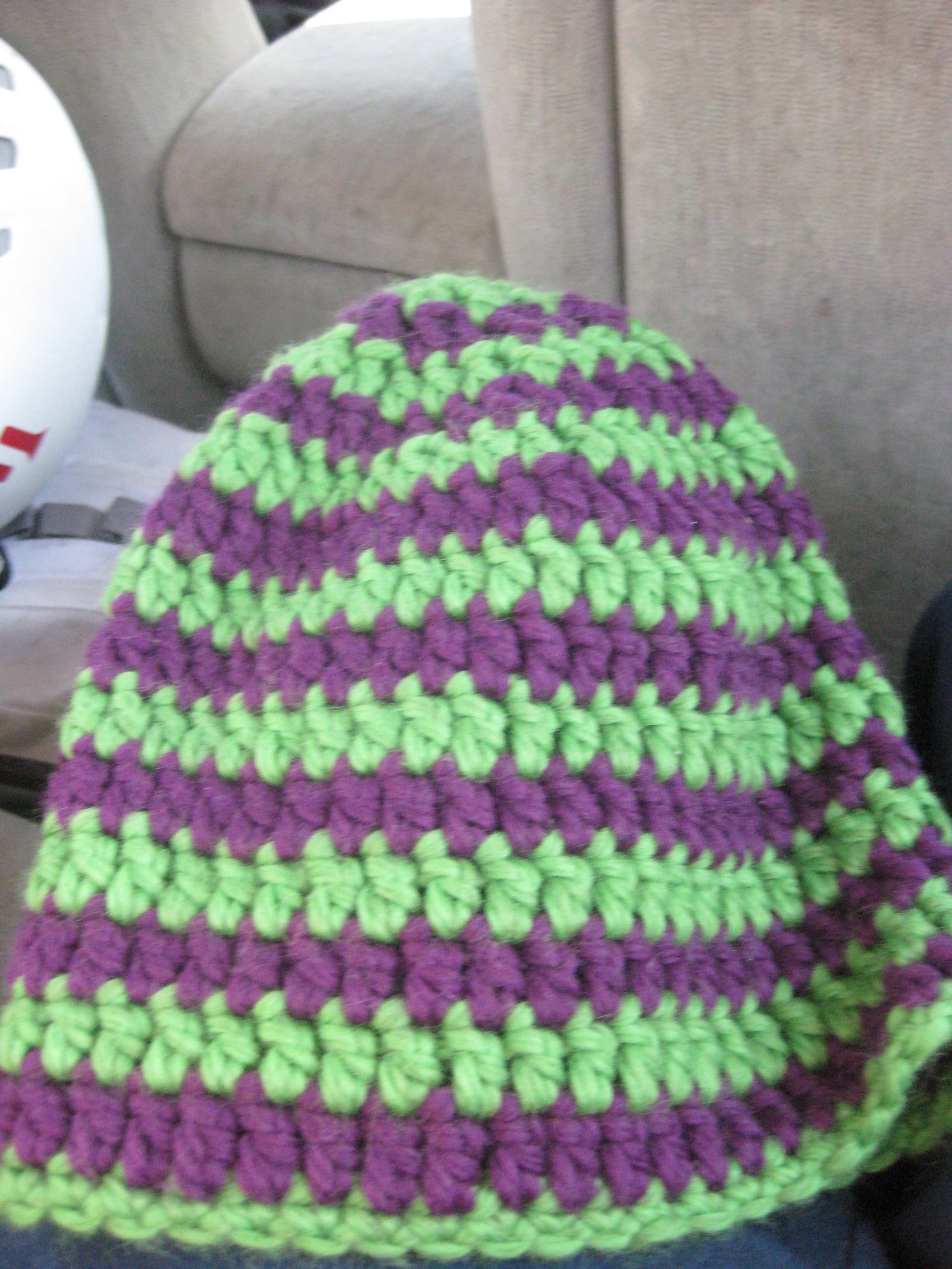 Double crocheted hat