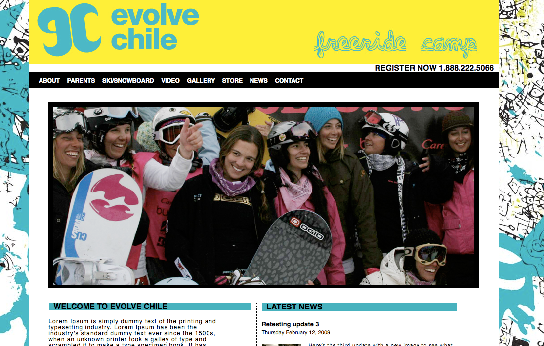Evolve Chile Site Live