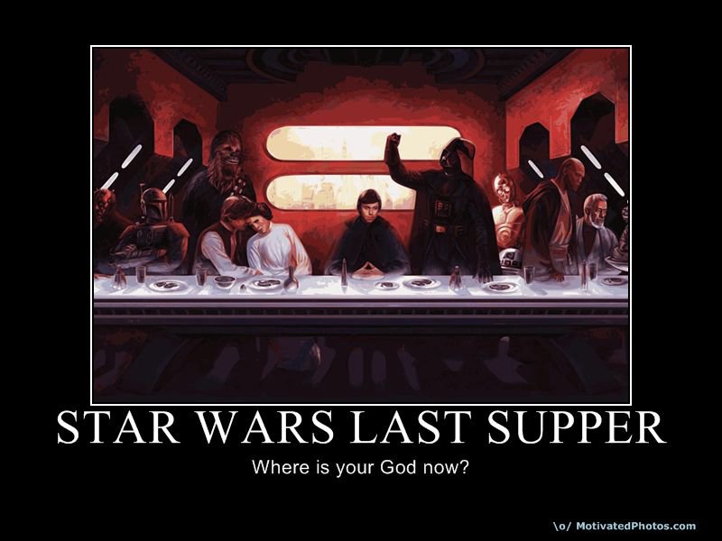 Star wars last supper