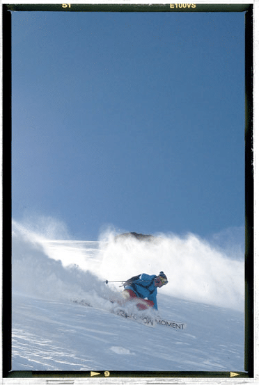 Moment Skis with Evolve Chile