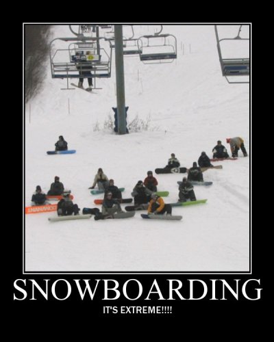 Snowboard fail