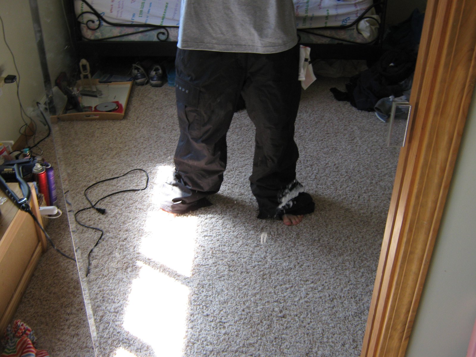 Anothe front veiw of the pants.