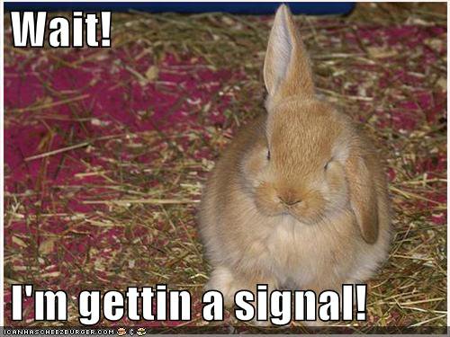 Gettin a signal