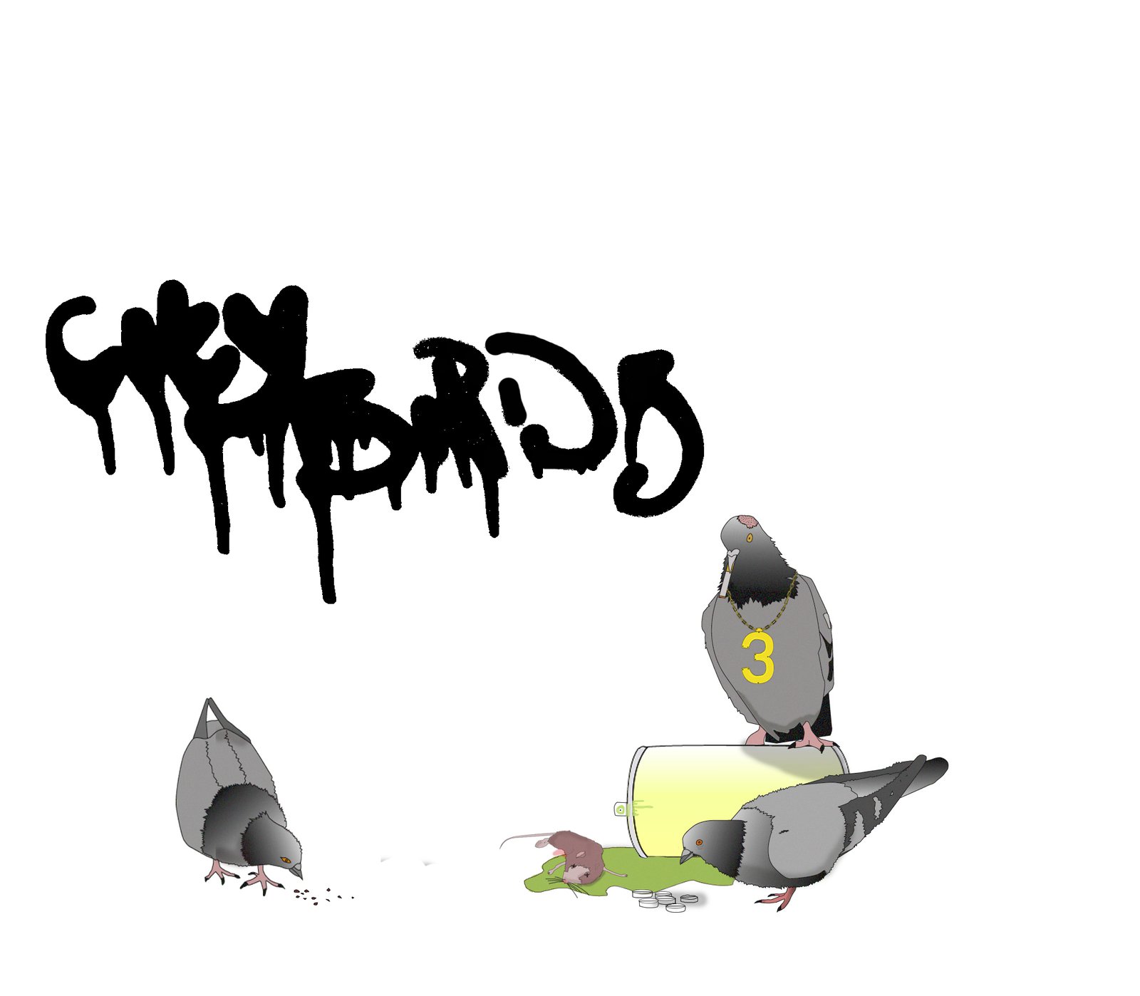 City birds and hood rats