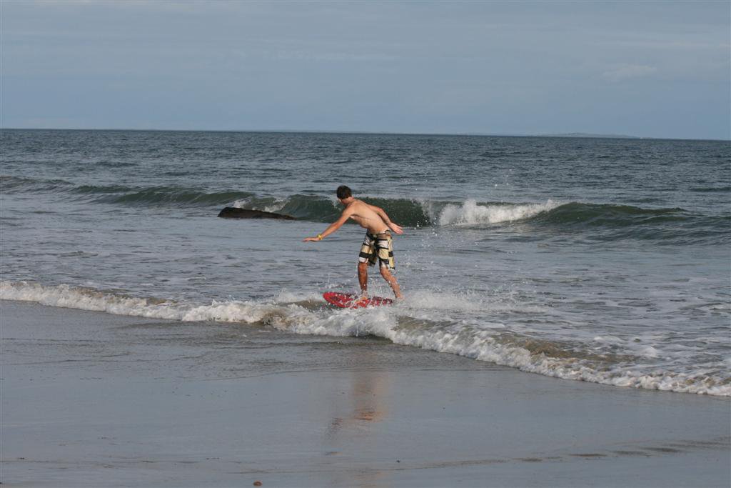 Skimboarding