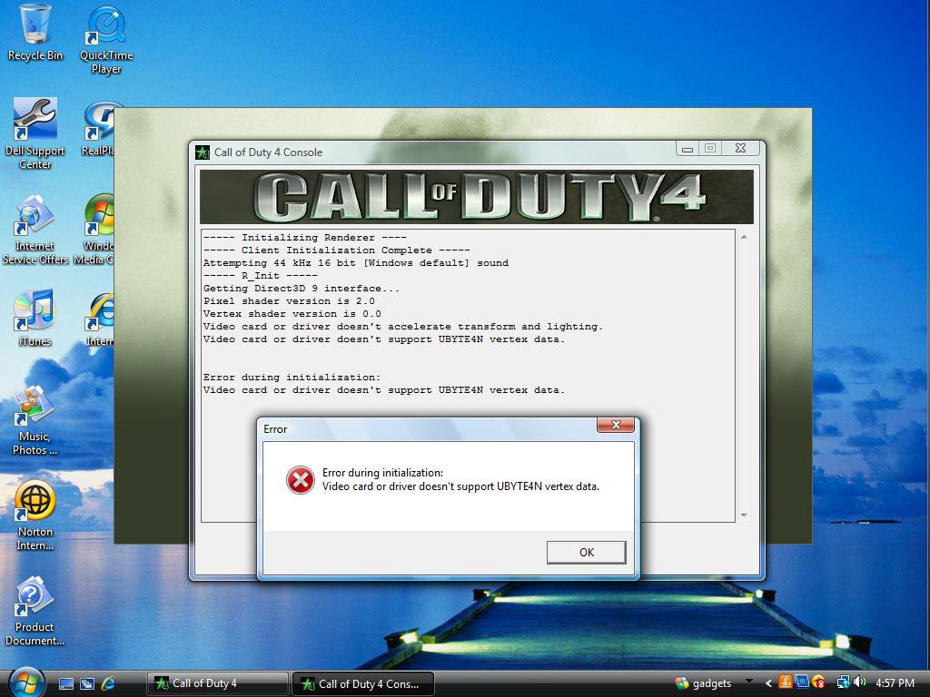 CoD4 Error