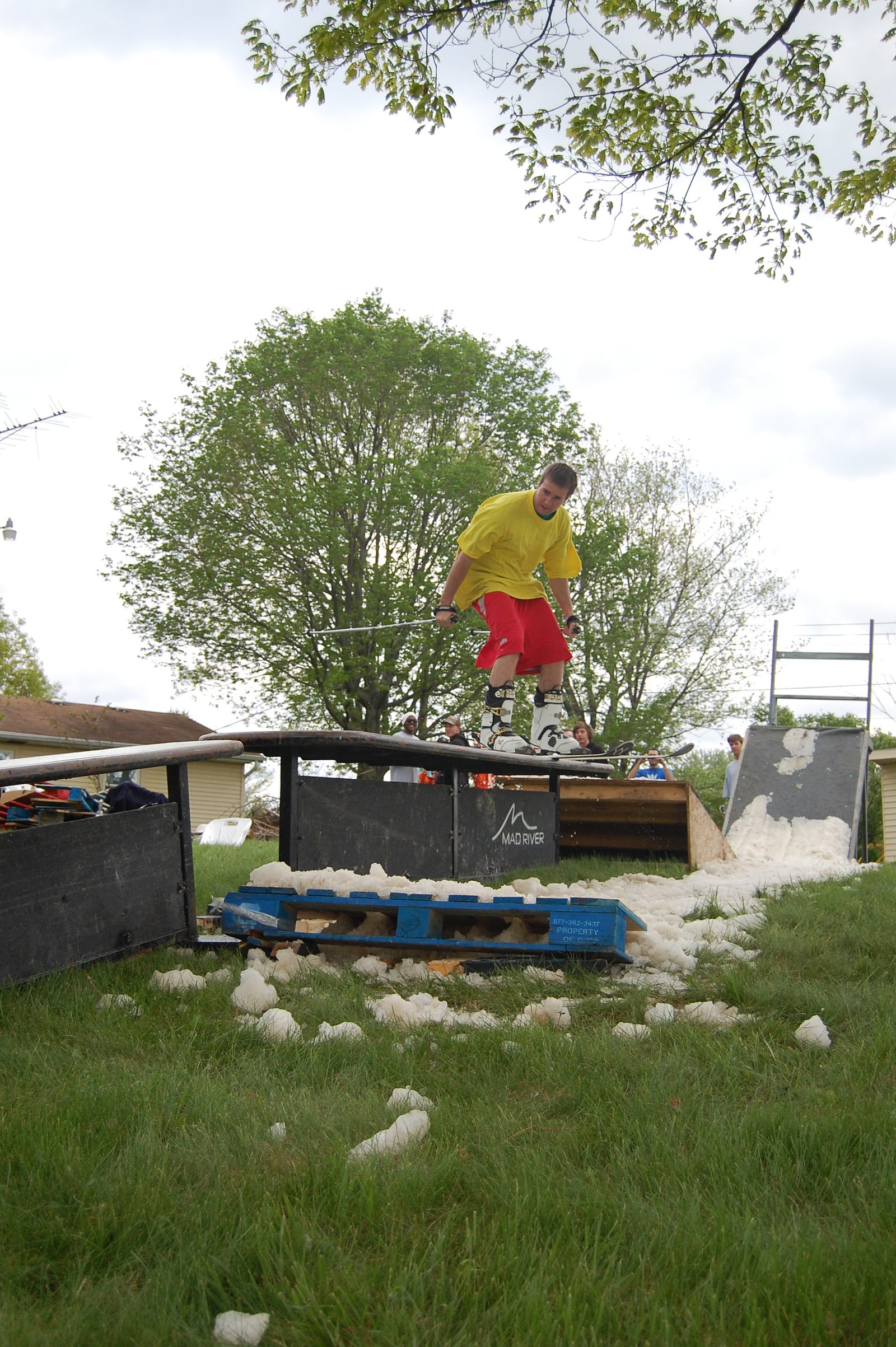 Backyard Rail Jam V2.0 5/9/09 - 1 of 9