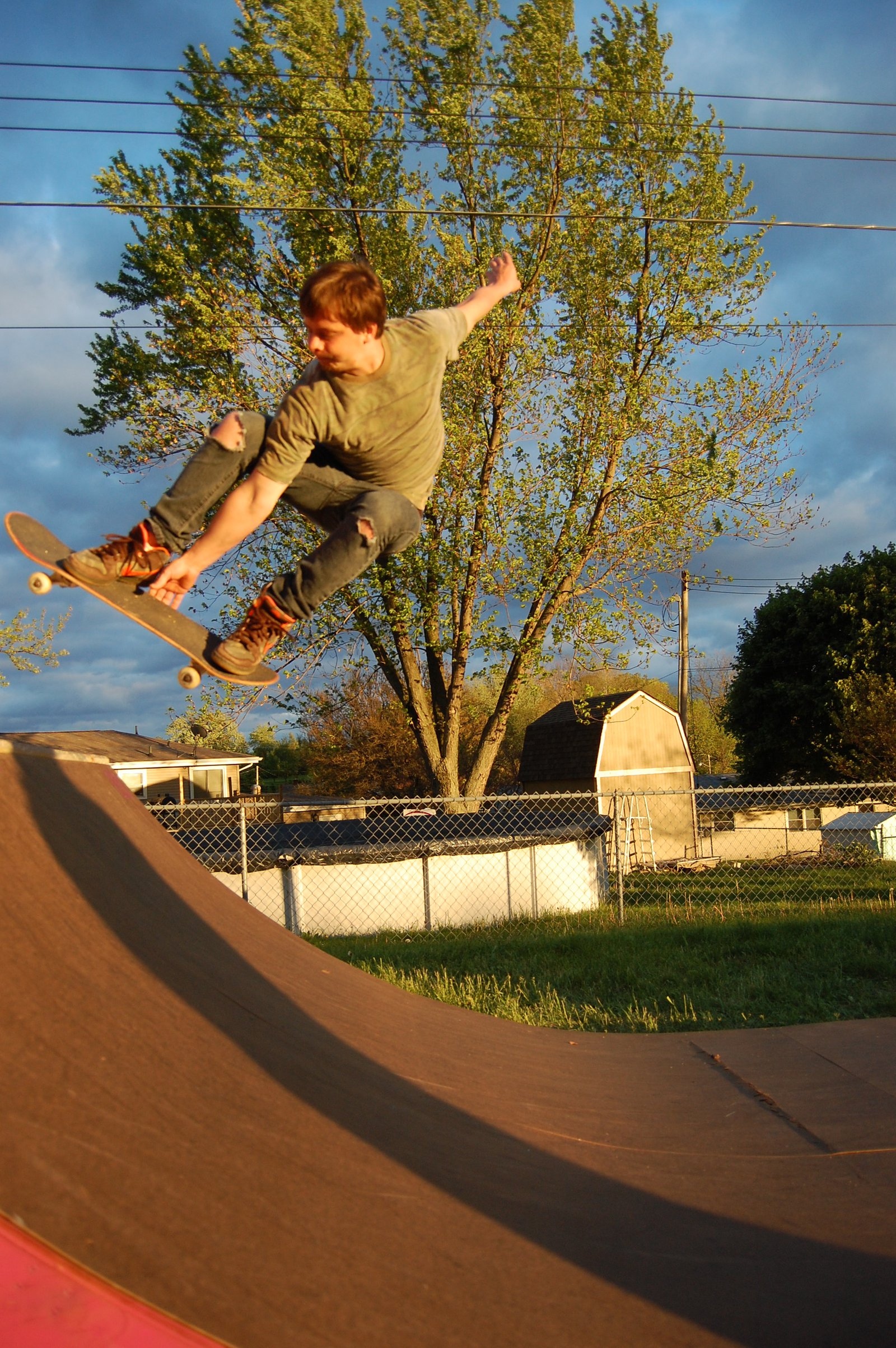 Backyard Rail Jam V2.0 5/9/09 - 2 of 9