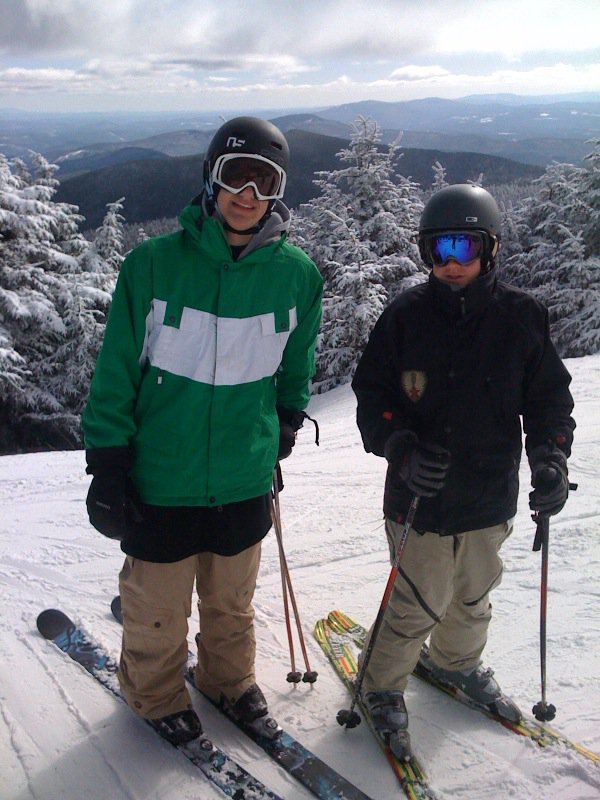 Killington with my brother