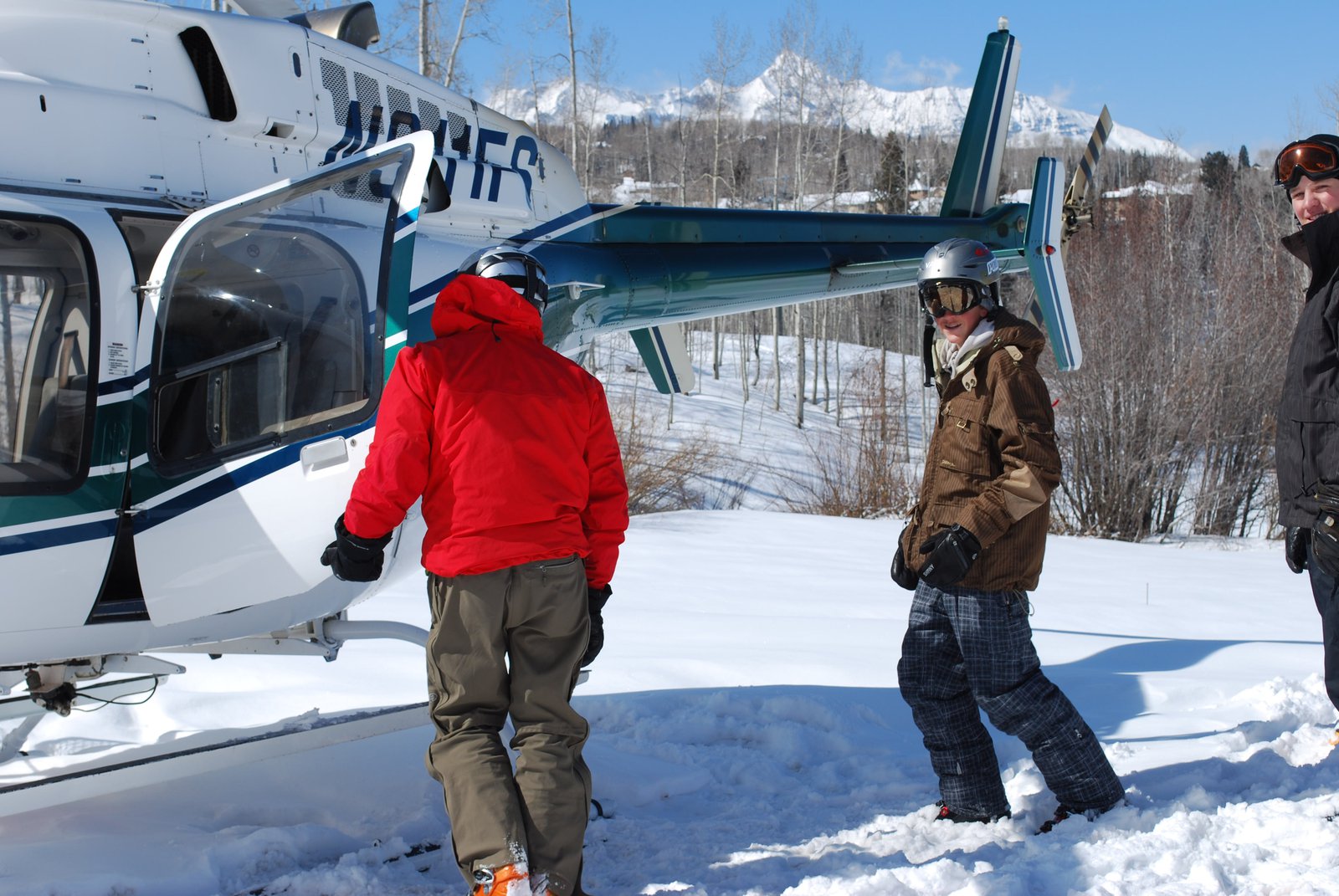 Heli Skiing in Telluride