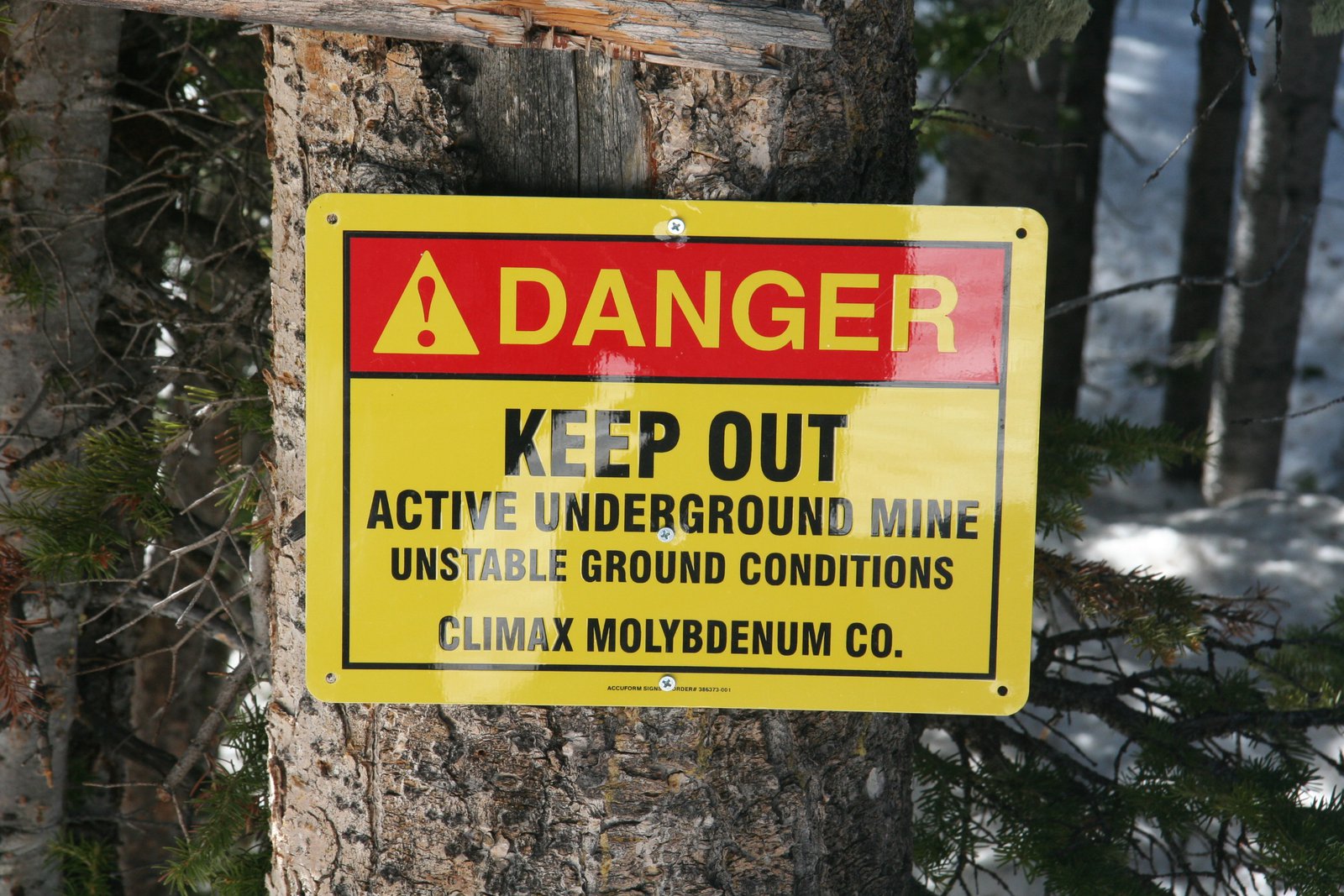 Skiers will encounter obstacles, both marked, and unmarked