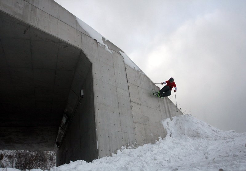 Urban wall ride