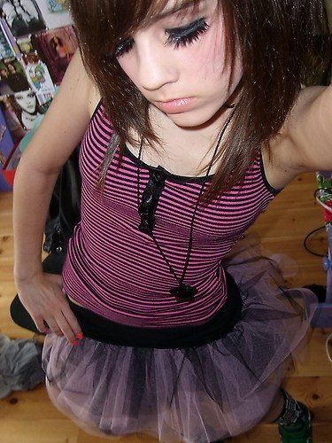 Me before teh dye && everything else. I WAS 15 :]