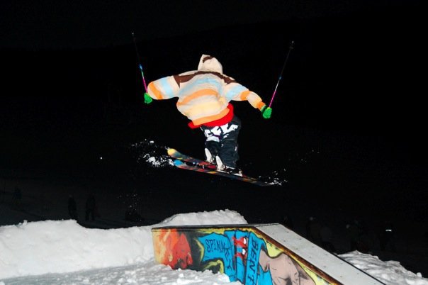 Kolby Ward Stomp Games - Boone Skis