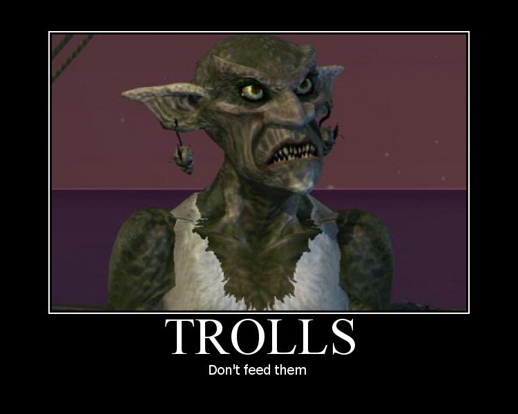 Dont feed the troll