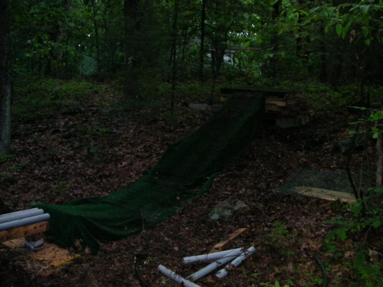 Woods setup ramp