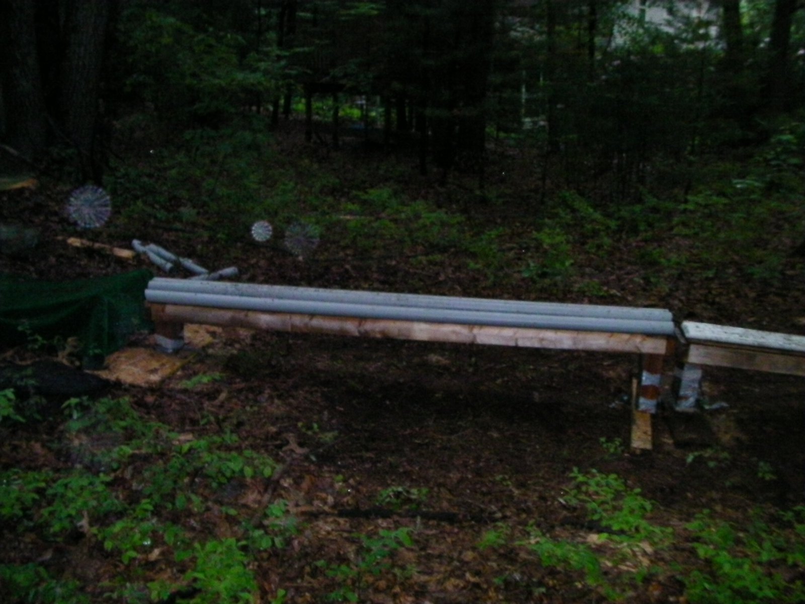 Woods setup (first rail)
