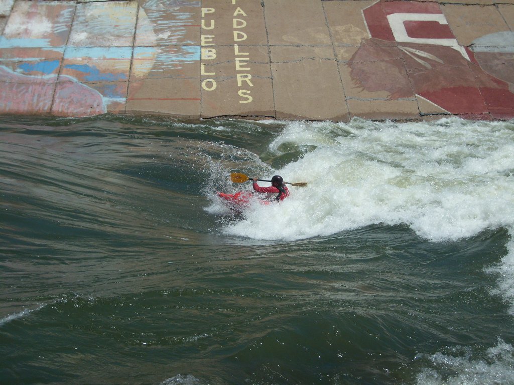 Pueblo play park surf wave