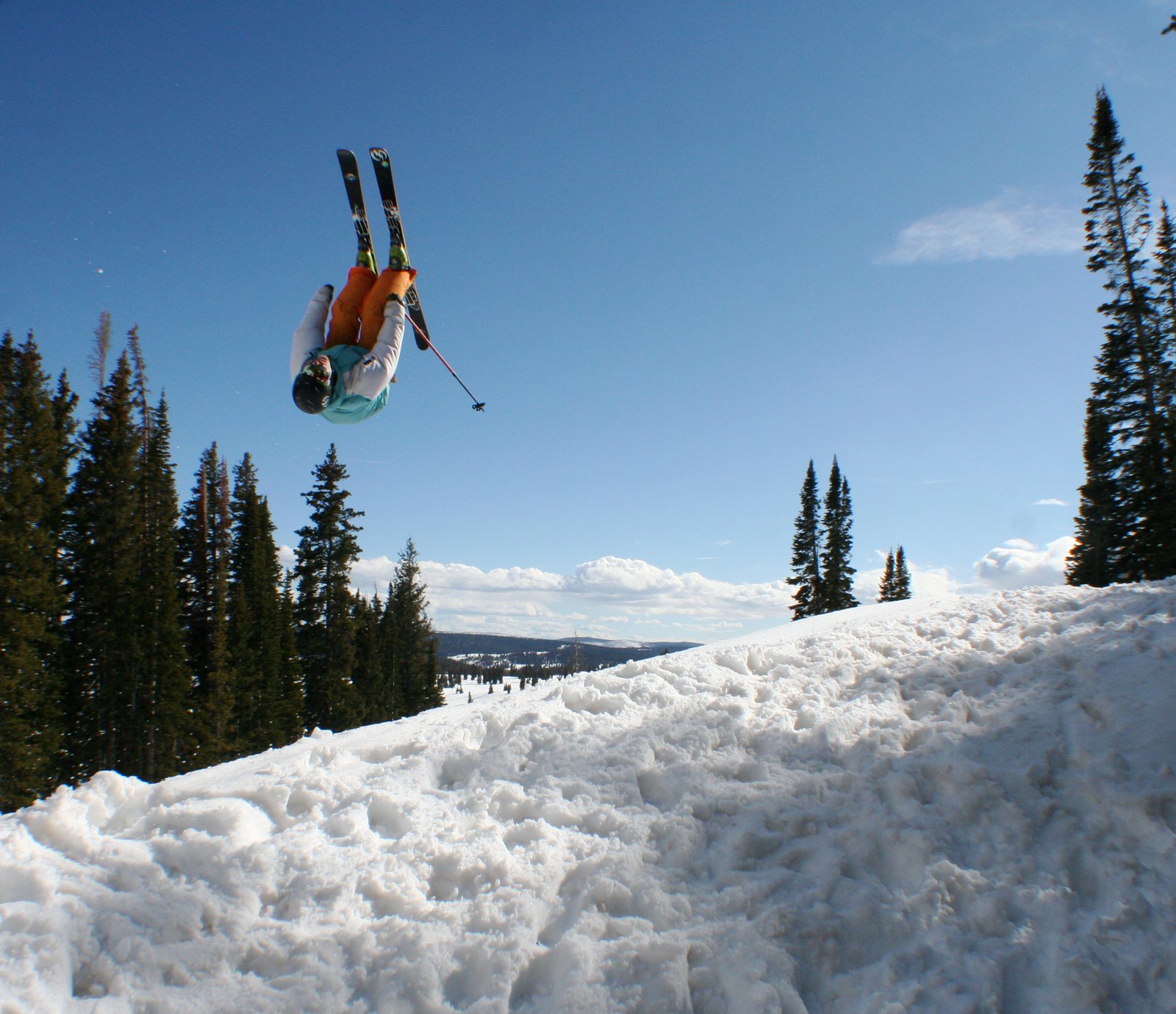 Craig's Backflip On Rabbit Ears Pass, CO