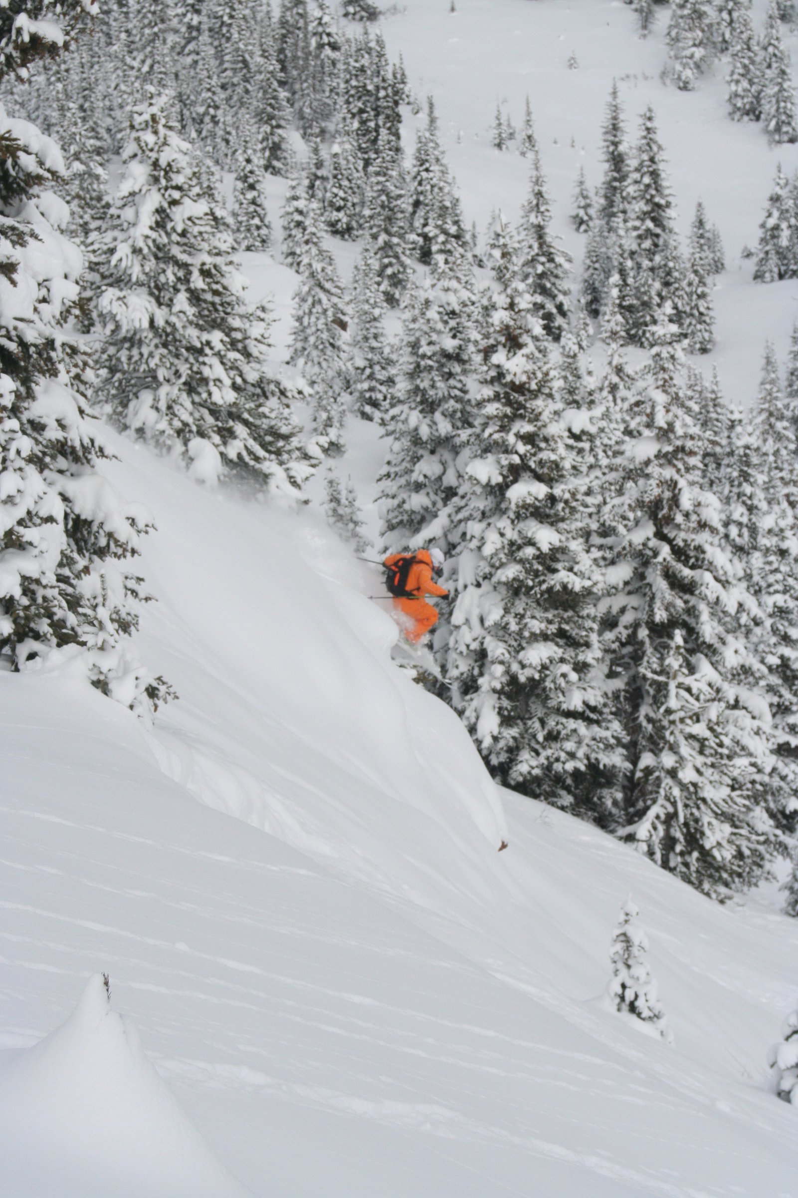 Craig in the Pow on Vail Pass