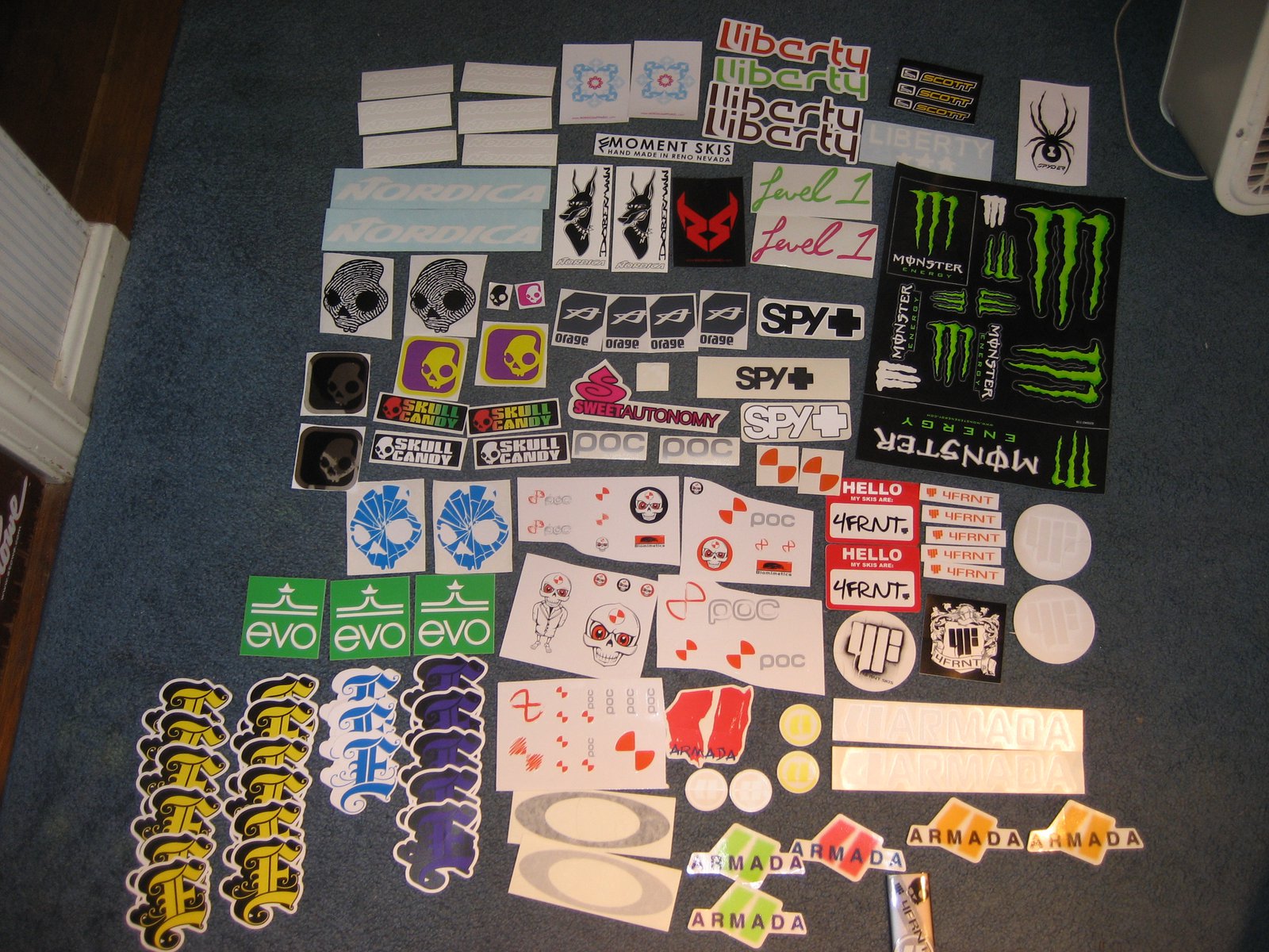All stickers 6/11/09 - 1 of 2