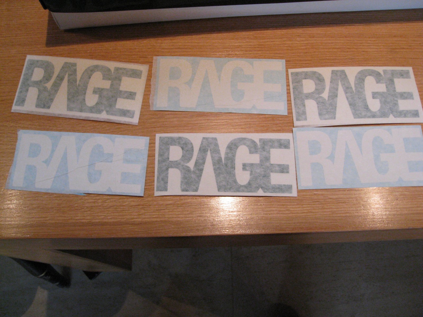 Rage Stickers