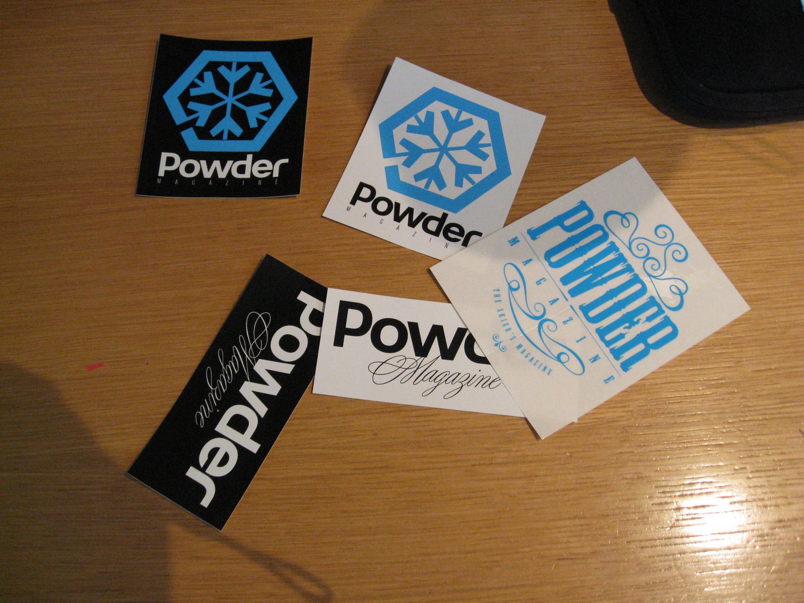 More powder stickers