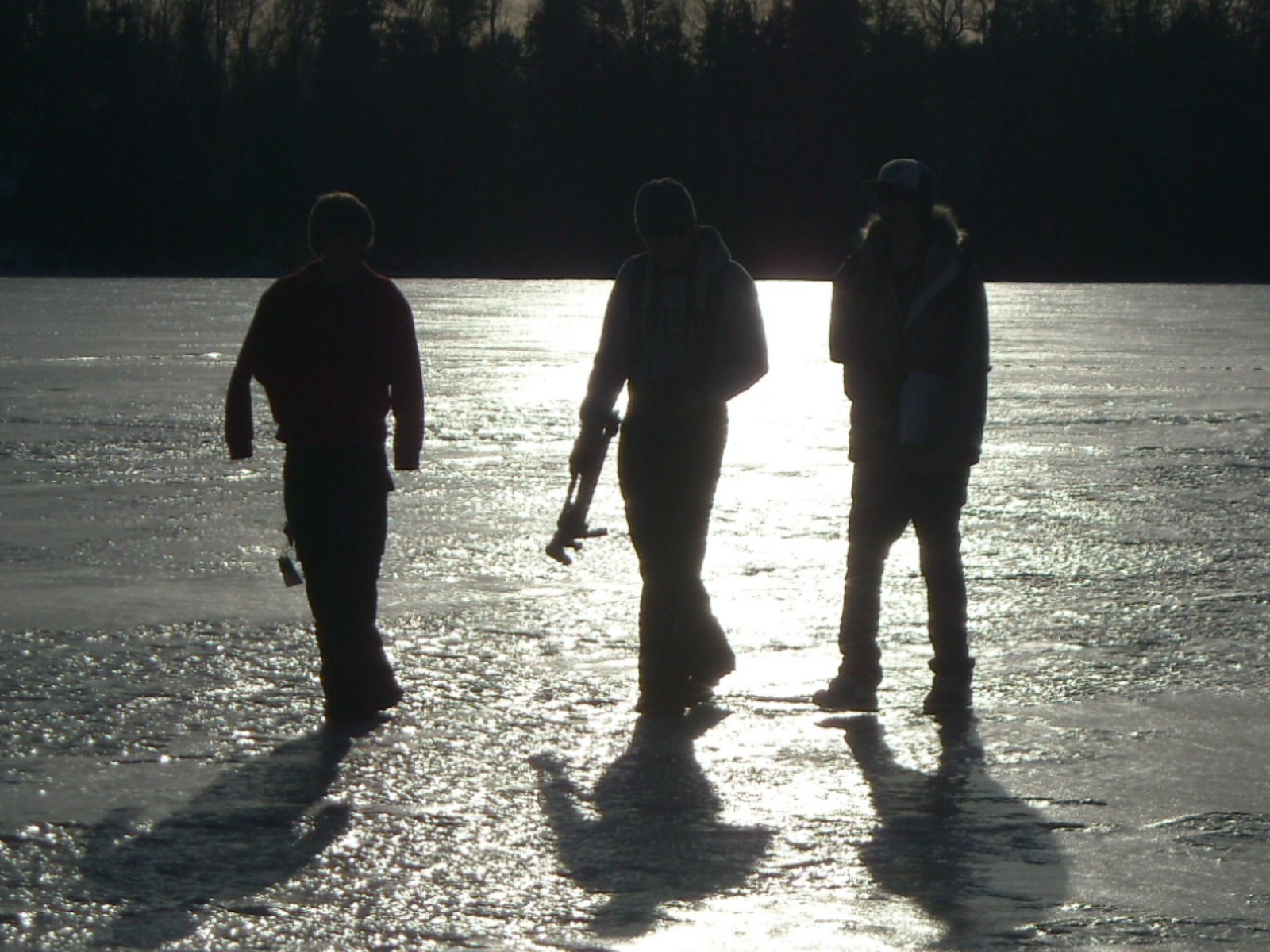 Us on Ahmic lake, Magnetawan