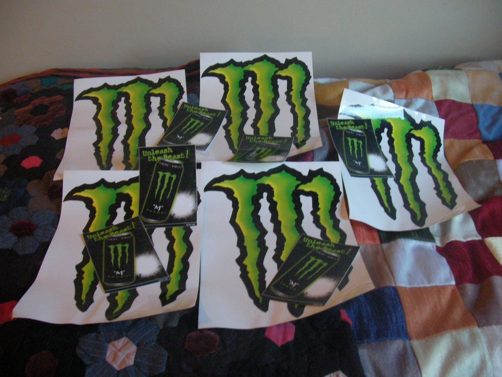 Monster stickers!!