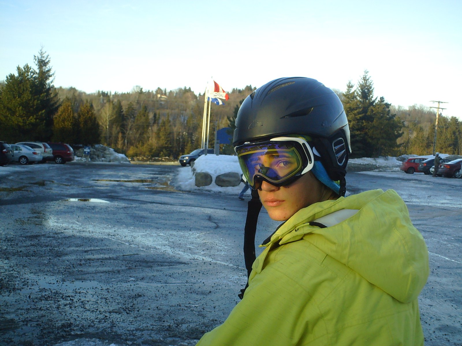 Marc Antoine  After skiing