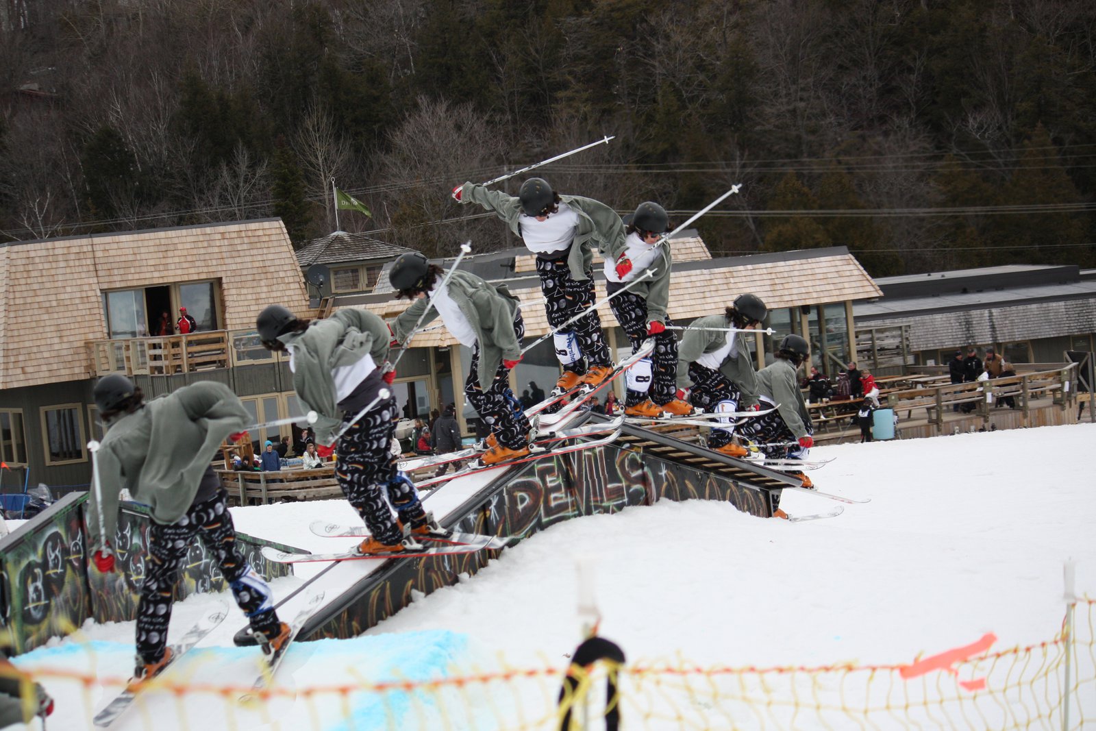 Switchin it up at the Rail Jam