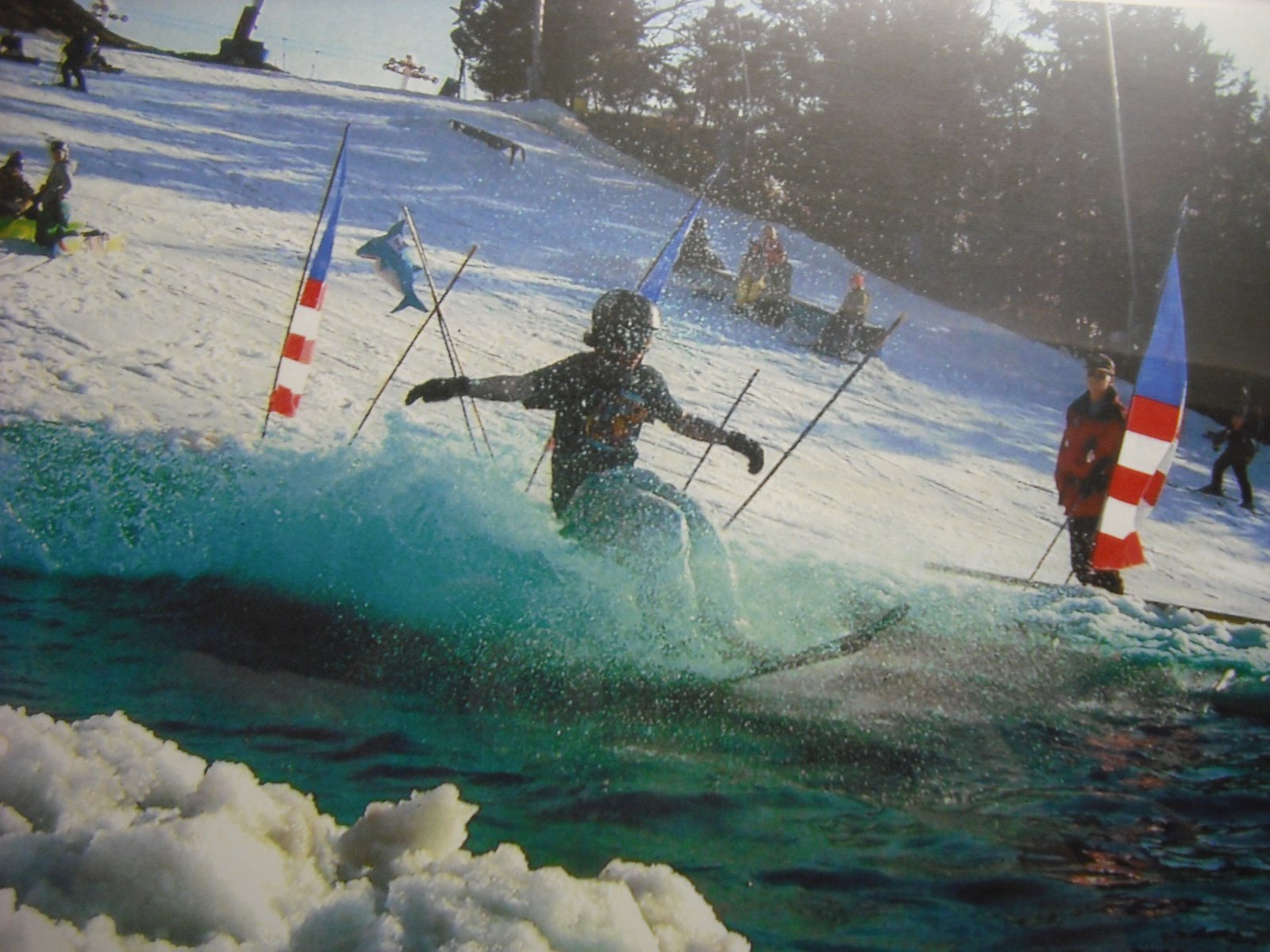 Me doing the pond skim