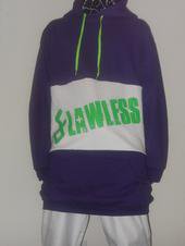 Purple tall hoodie (also in black, red ,green)