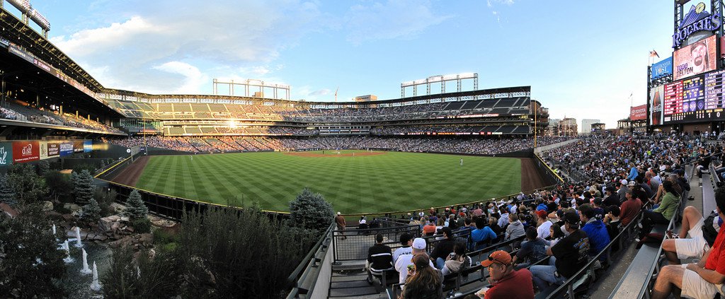 Coors Field Pano