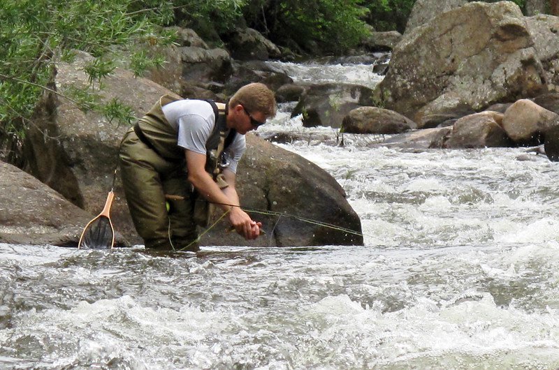 Fly Fishing on the St. Vrain