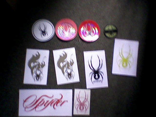 Spyder Stickers