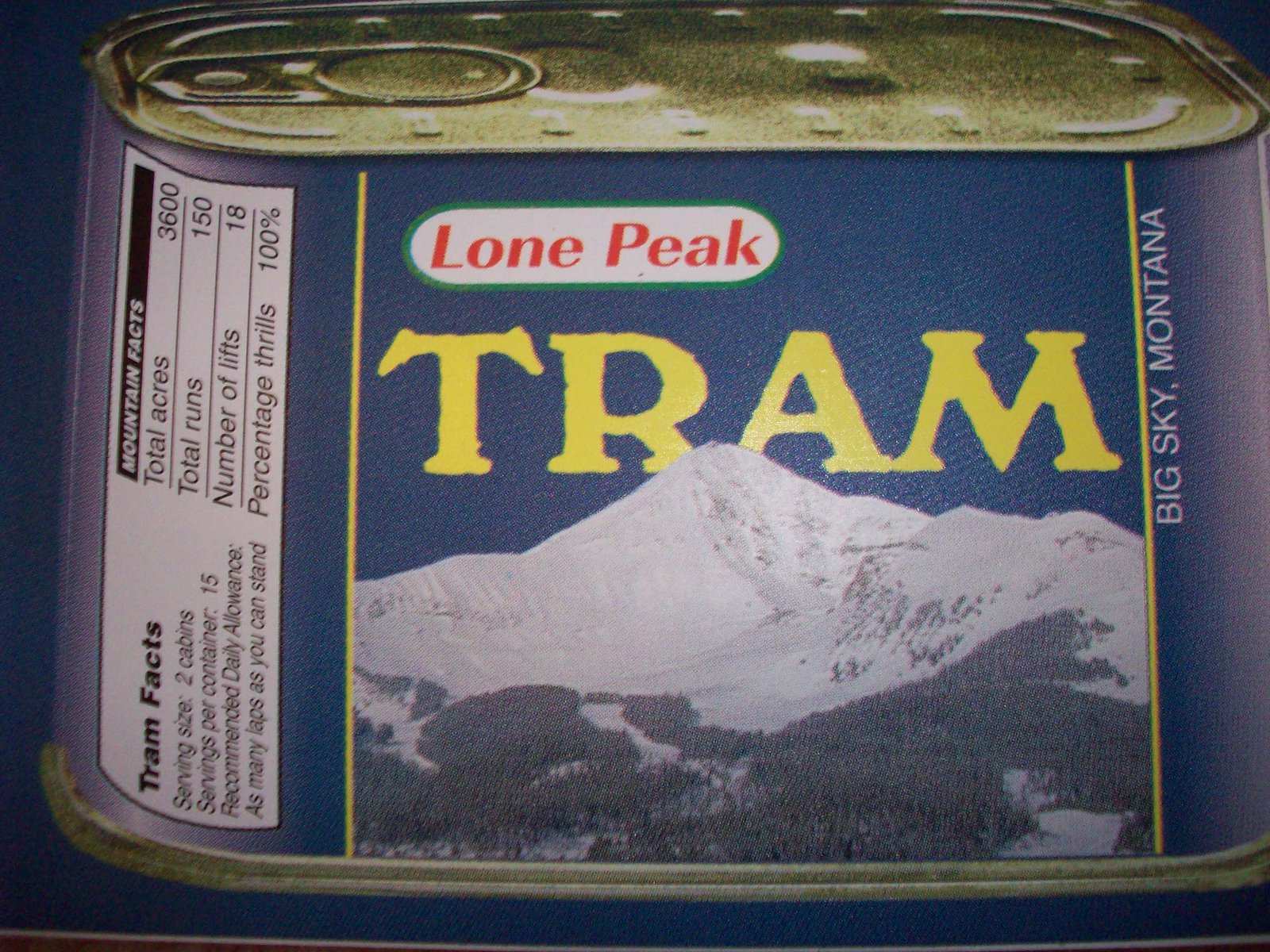 Lone Peak Tram sticker?