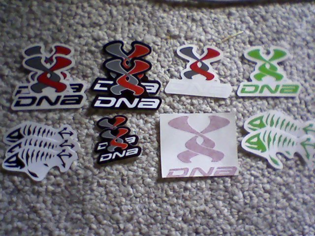 DNA stickers