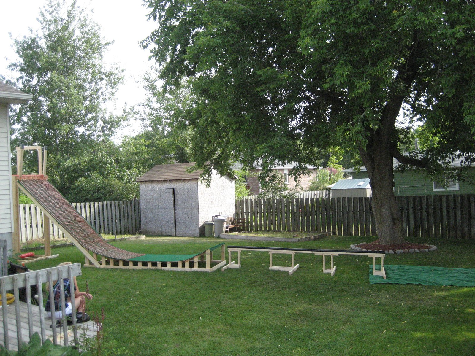 Backyard Set up 1