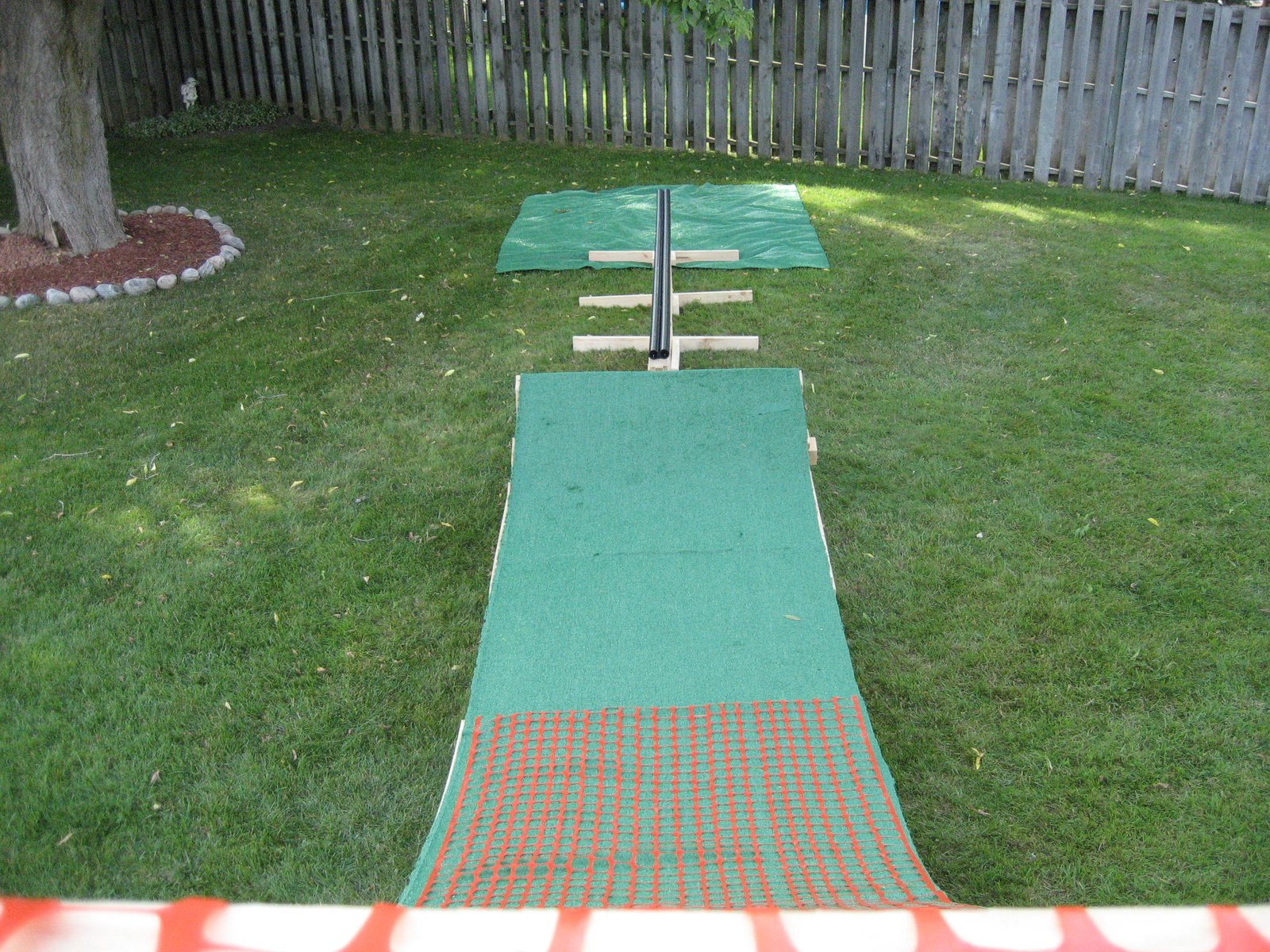 Backyard Set Up Top view