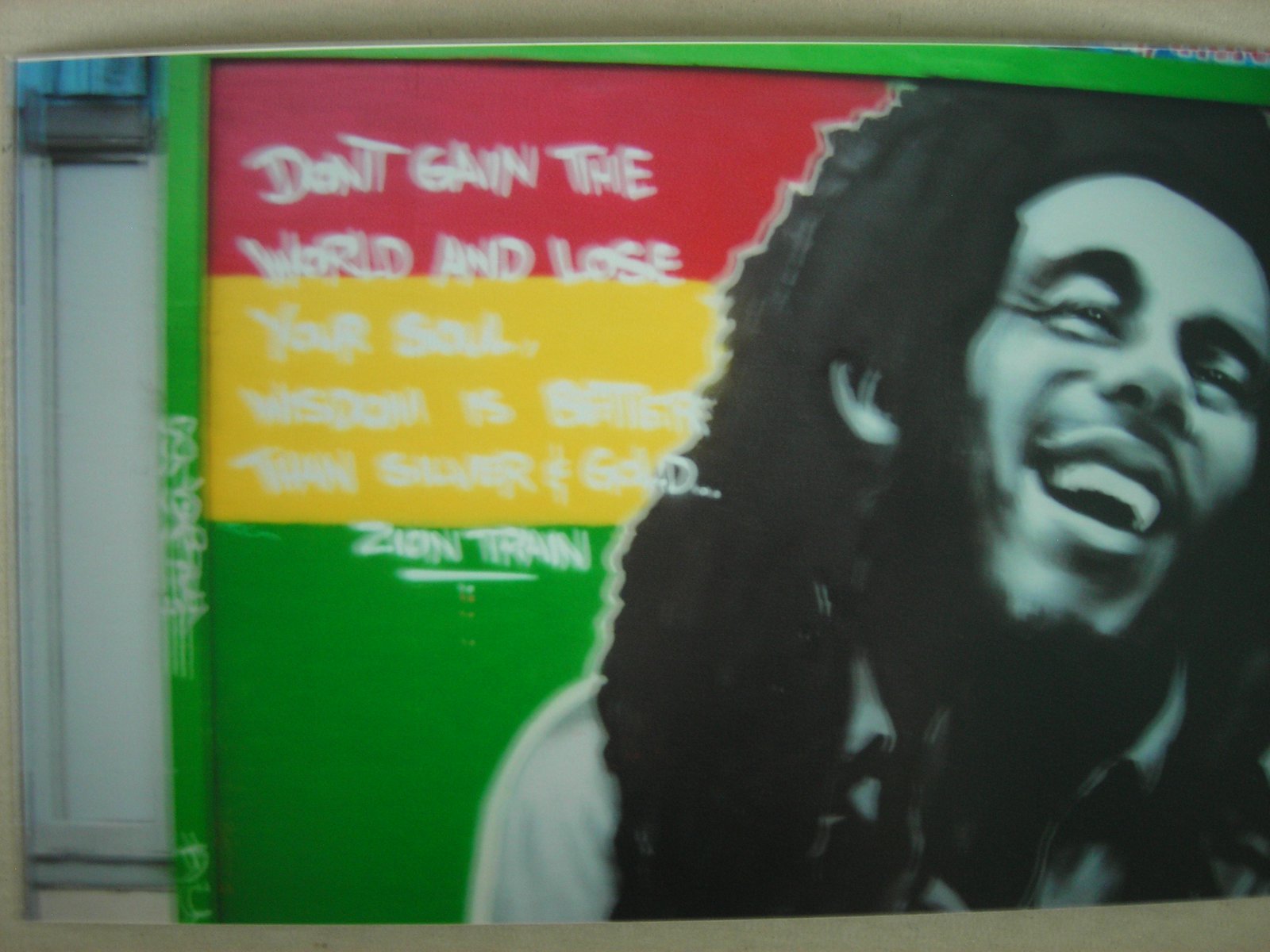 Bob Marley Mural in San Fran.