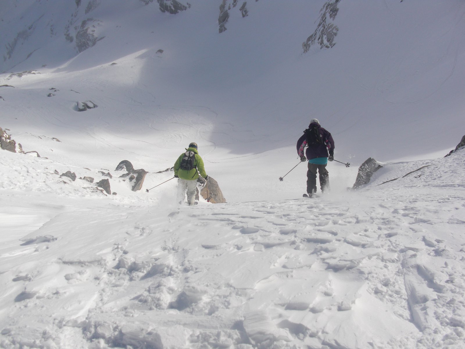 Couloir OTM, tignes