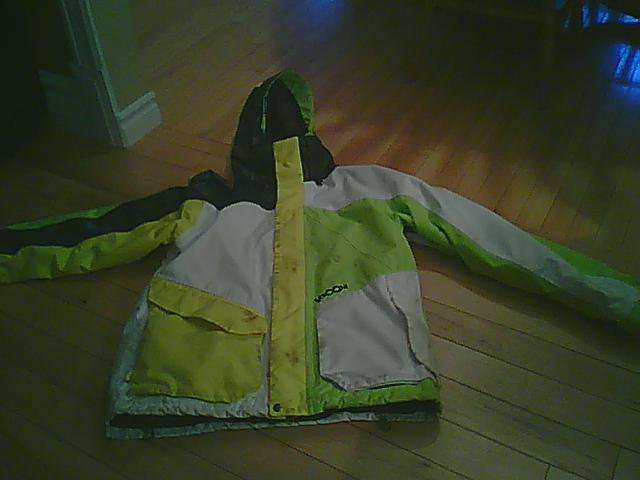 Jacket on the ground